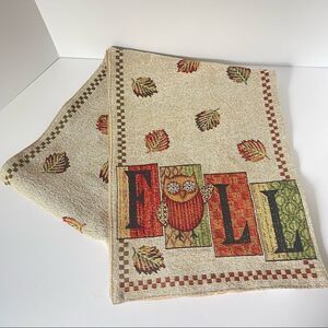 Fall Decor Table Runner